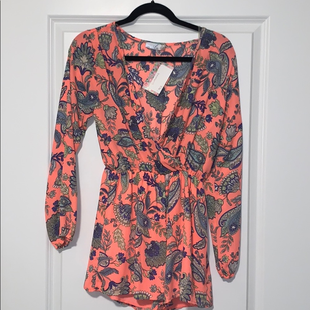 NWT Long Sleeve Romper